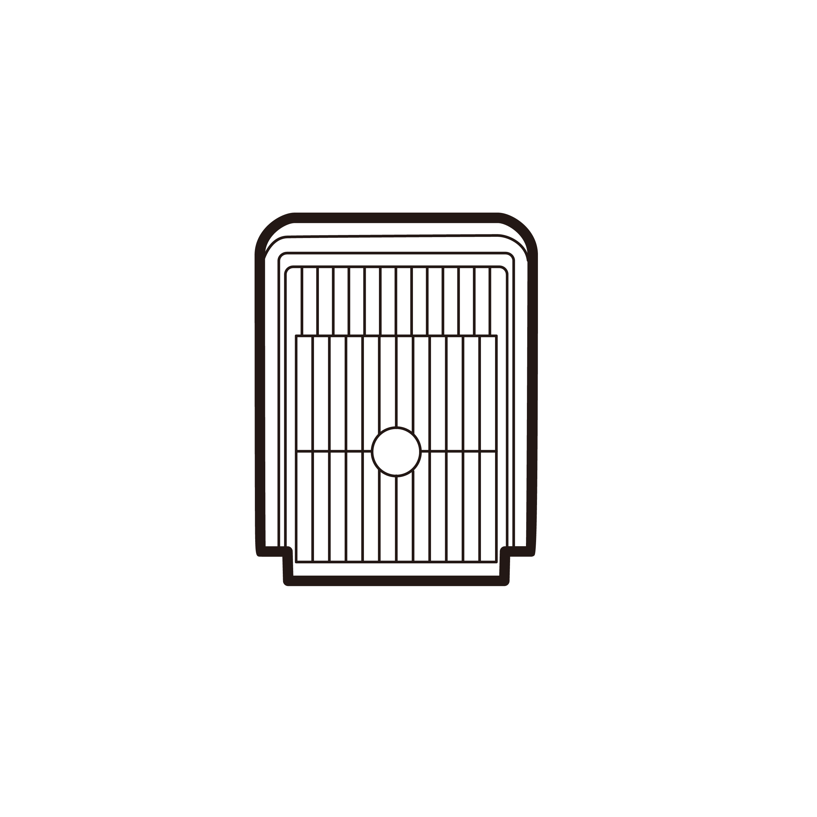 洗地機(jī)器人污水箱HEPA過濾網(wǎng)組件